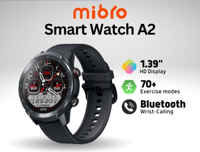 Mibro A2 calling smart watch Sporty looks Dual Straps