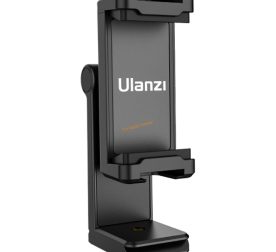 Ulanzi ST-22 360º Rotatable And Tiltable Mobile Holder Only With Double Cold Shoe Mount