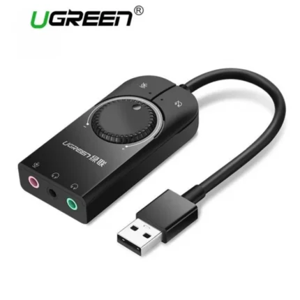 Ugreen USB Audio Interface & External USB Sound Card Price in Bangladesh