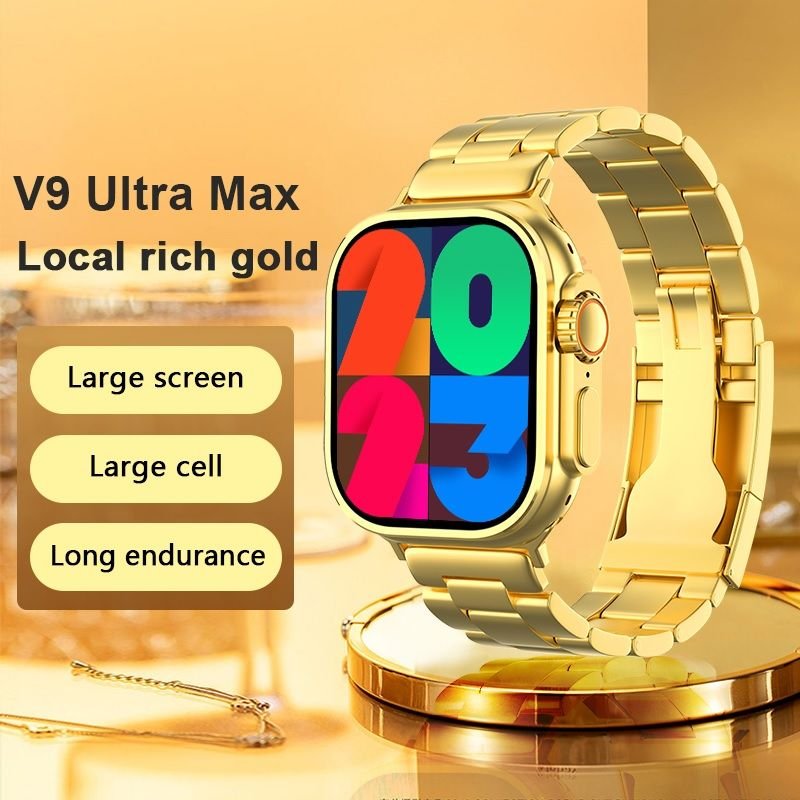 V9 Ultra Max Smartwatch HD AMOLED Display