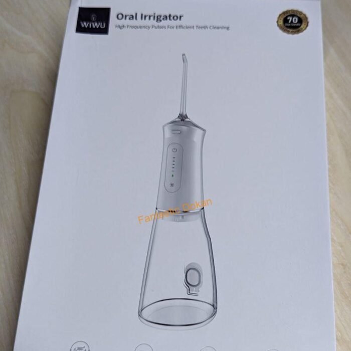 Oral Irrigator High Frequency Pulses for Efficient Teeth Cleaning (WiWU Wi-TP002)