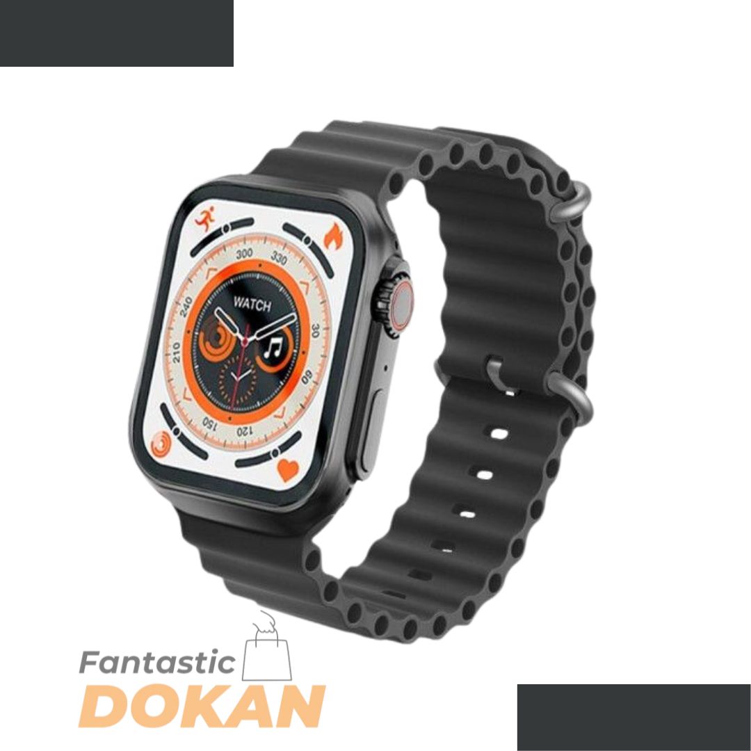 HT9 Ultra Smart Watch + TWS Combo with Double Strap HT9 Ultra Smart Watch + TWS Combo with Double Strap