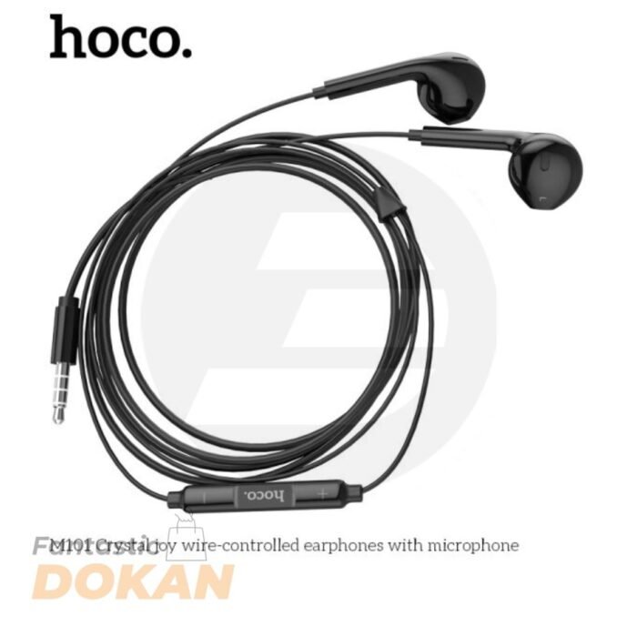 Hoco M101 Wired Earphones With Mic
