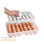 34 Grid Large Capacity Egg Organizer