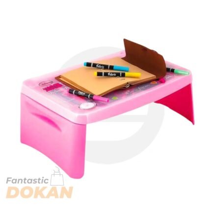 Folding Baby Reading Writing Desk With Storage Portable Laptop Table