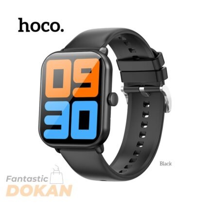 Hoco Y3 Pro Fitness Smartwatch - Stylish Health Tracker with GPS and Notifications