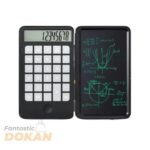 Rechargeable Desktop Calculator With Writing Tablet And Touch Pen