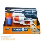 Storm Zone Soft Dart Toy Gun Foam Bullet Darts, 12 Soft Bullets