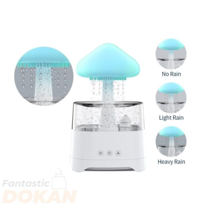 Rain Cloud Humidifier Bluetooth Speaker