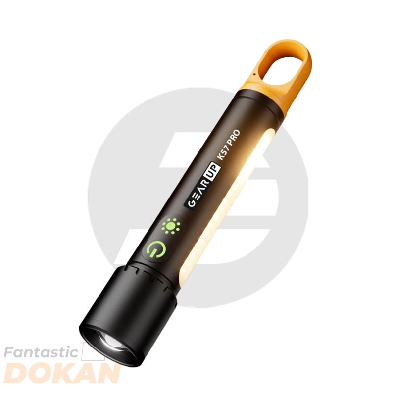 GearUP K57 PRO 5000mAh Rechargeable High Power Flashlight