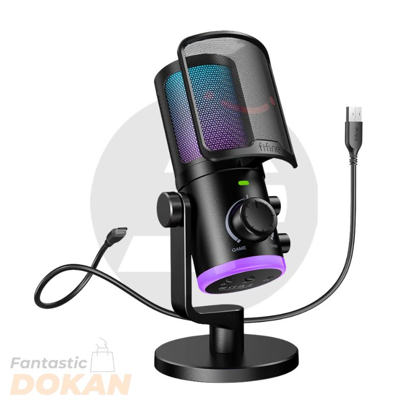 FIFINE AmpliGame AM6 Condenser Microphone FIFINE AmpliGame AM6 Condenser Microphone