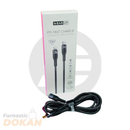 GearUP CL2015 Type-C to LIghtning 20W Cable