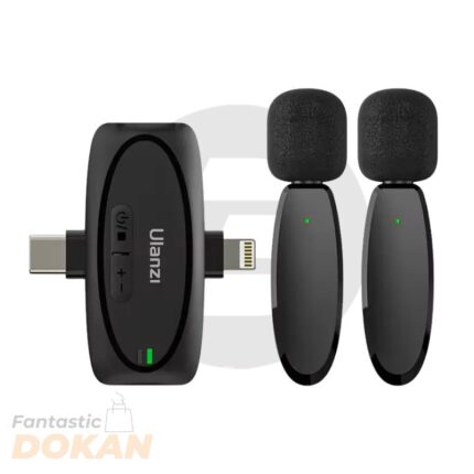 Ulanzi V6 3-in-1 Wireless Lavalier Microphone