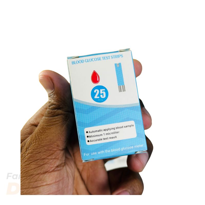 GearUP BGM-20 Diabetes Measuring 25 Test Strips