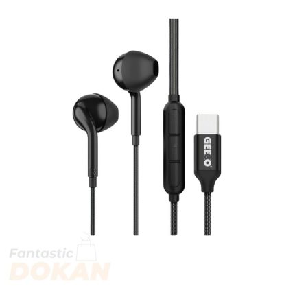 GEEOO TC-555 Type-C Ultra Bass Earphone