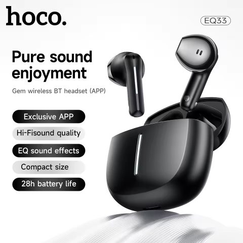Hoco EQ33 Gem Wireless Earbuds with App Control