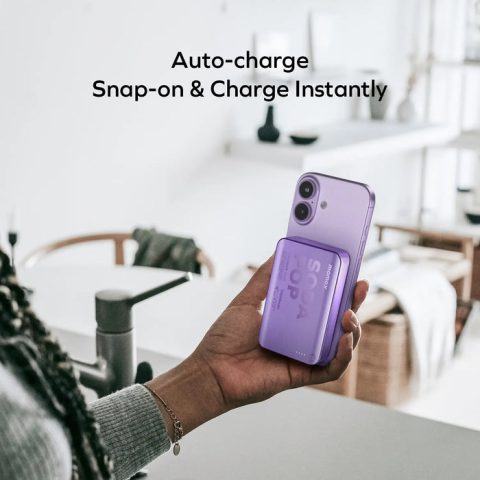 Momax 1-Power Pass Soda Pop Magnetic 10000mah Wireless Power Bank